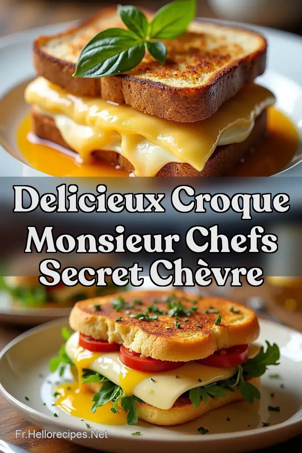Croque Monsieur Chèvre Le Revisit Fromage Ultime