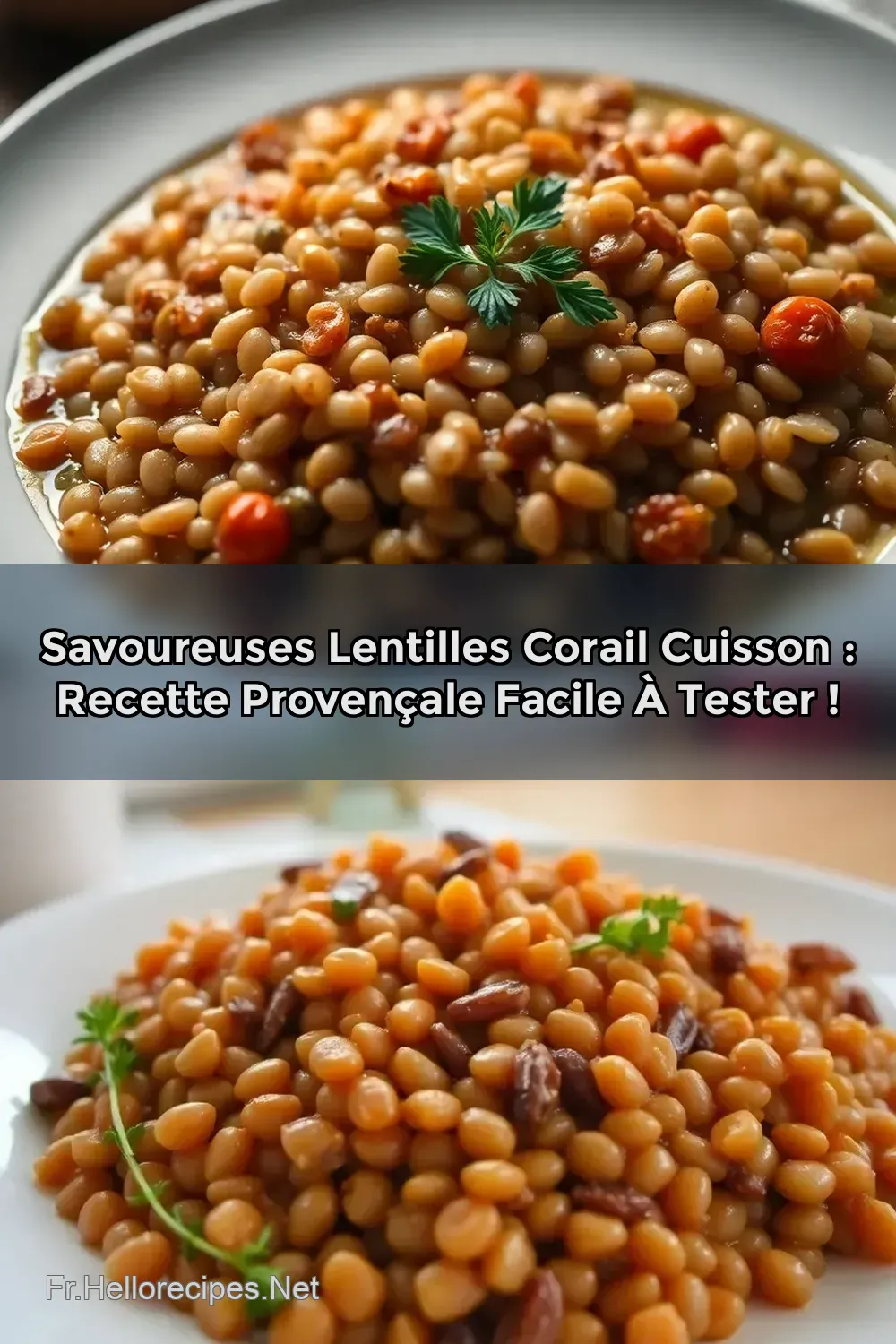 Temps Cuisson Lentilles Corail