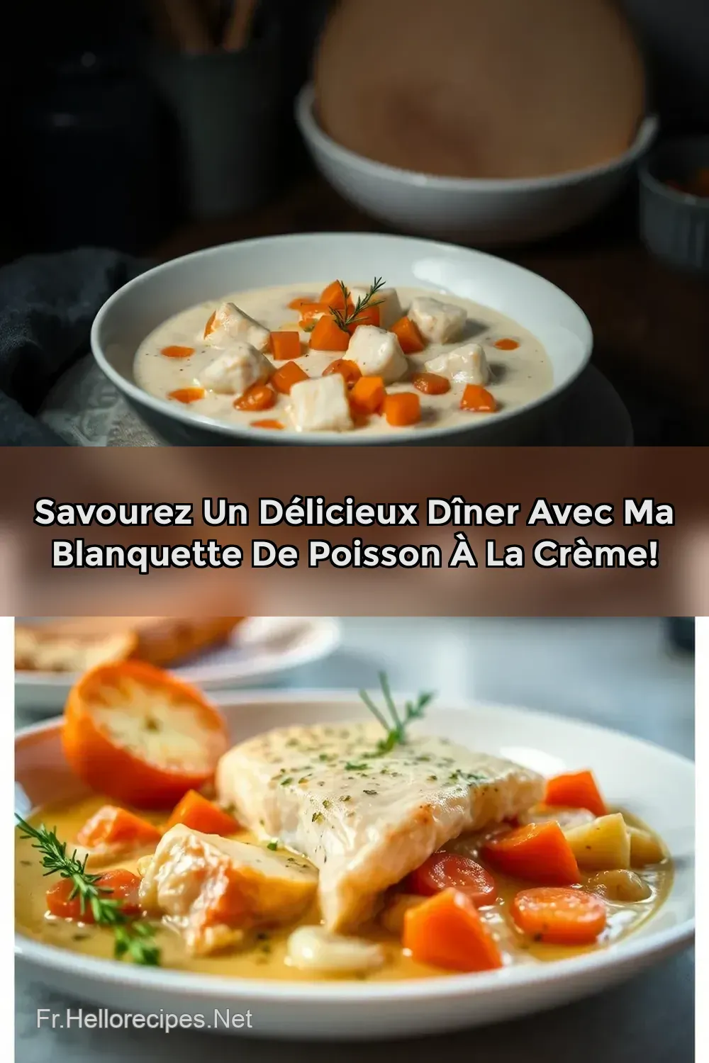 Blanquette de Poisson à la Crème – Un Délice Marin à…