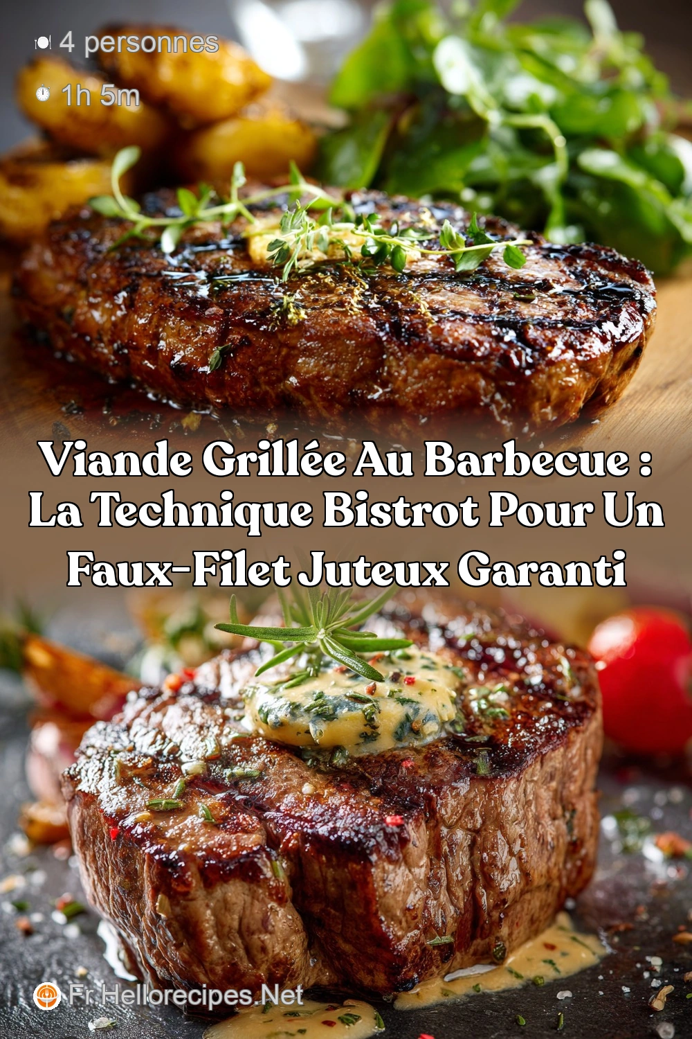 Viande grillée : Faux Filet Maîtrisé cuisson parfaite