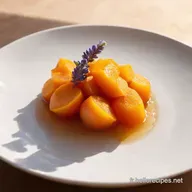 Abricots R&ocirc;tis Miel Lavande Un Air de Provence dans Votre Assiette