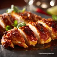 Ailes de poulet croustillantes au four Laque MielPiment Espelette
