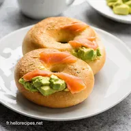 Bagel Saumon Avocat Recette Facile Brunch Parisien Chic