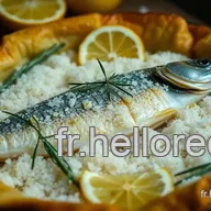 Cuisson Poisson Four Facile: Bar en Cro&ucirc;te de Sel Parfum&eacute;e!