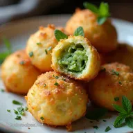 Recette Facile Beignets de Courgettes Moelleux &agrave; la Menthe Fra&icirc;che