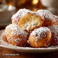 Beignets Moelleux &agrave; la Levure de Boulanger Recette Simple A&eacute;r&eacute;e