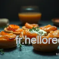 Recette ap&eacute;ro d&icirc;natoire : Bouch&eacute;es Croquantes de Saumon Fum&eacute;