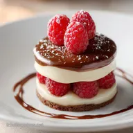 Bouch&eacute;es framboise et chocolat blanc : La recette facile et gourmande.