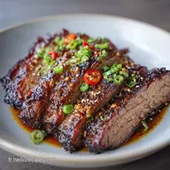 Brisket Grill&eacute; Maison pour 10 Personnes