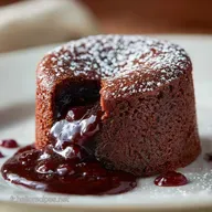 Brownies au chocolat fondant Cro&ucirc;te Craquel&eacute;e C&oelig;ur Coulant