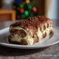 Buche Tiramisu: Un R&ecirc;ve Cr&eacute;meux au Caf&eacute;