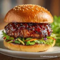 Burger Maison Barbecue pour 4 Portions