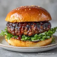 Burger New York Barbecue : Fondant et Fum&eacute;e