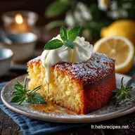Recette Cake au Citron Ultime Le Secret du Moelleux Sirop&eacute; In&eacute;gal&eacute;