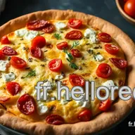 Cake Sal&eacute; M&eacute;diterran&eacute;en Facile: Feta, Chorizo, Tomates!✨