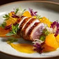 Canard &agrave; l'Orange Traditionnel pour 5 Portions