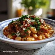 Cassoulet dharicots blanc aux pieds de: Sauce Velout&eacute;e Garanti