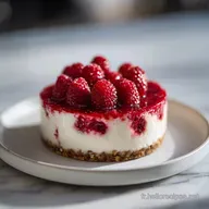 Cheesecake Valentine &agrave; la Framboise pour 8 Portions
