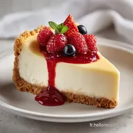 Cheesecake New Yorkais Classique : Recette Onctueuse en 1h 45min