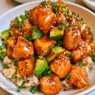 Chirashi Saumon Avocat pour 4 Personnes