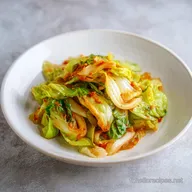 Choux Chinois Recette Saut&eacute; en 15 Minutes pour 4 Personnes