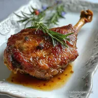 Confit Duck Leg: Crispy Skin & Tender Meat