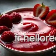 Coulis de Fruits Rouges: Un D&eacute;lice &Eacute;lev&eacute; pour Vos Desserts