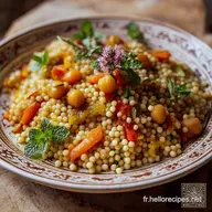 Couscous Royal Recette Traditionnelle pour 10 Personnes