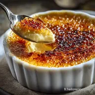 Cr&egrave;me Br&ucirc;l&eacute;e Vanille La Recette Facile pour un Dessert de Chef