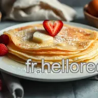 Cr&ecirc;pes Recette Sans Repos : Ma Recette Express et Facile !