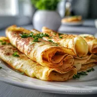 Cr&ecirc;pes Sal&eacute;es Recette Facile en 30 Minutes