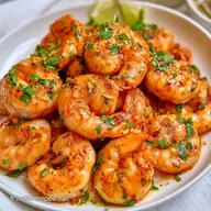 Crevettes Po&ecirc;l&eacute;es au Citron Vert