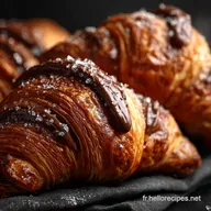 Croissants au chocolat et caf&eacute; : La recette ultime et feuillet&eacute;e