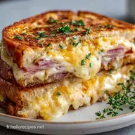Croque Monsieur au Air Fryer: Croustillant et Fondant