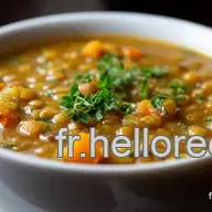 Dahl Lentilles Corail Patate Douce: Mon Rayon de Soleil Facile!