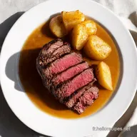 Entrec&ocirc;te Saint Agur Mon Secret Bistro Pommes Hasselback