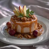 Entremet Caramel pommes nougatine Amour de: Mousse Onctueuse et Croquant