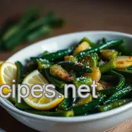 &Eacute;pinard recette facile : Saut&eacute; d'&Eacute;pinards &agrave; l'Ail et au Citron
