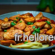 Fajitas recette : D&eacute;licieuses fajitas mexicaines &eacute;pic&eacute;es au poulet