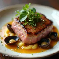 Filet Mignon de Porc Sauce Cidre et Champignons Recette Facile