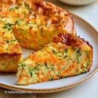 Flan Courgettes Carottes pour 4 Personnes
