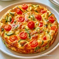 Flan Courgettes Tomates pour 6 Personnes