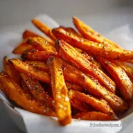 Frites de Patate Douce au Four Croustillantes
