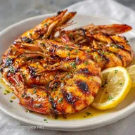 Gambas Grill&eacute;es Marin&eacute;es pour 4 Personnes