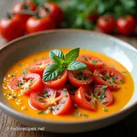 Gaspacho de Tomates Ma Recette Facile et Ensoleill&eacute;e