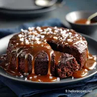 G&acirc;teau au Chocolat &agrave; lAllemande Moelleux Extr&ecirc;me Gla&ccedil;age Caramel Incontournable