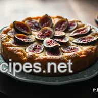 G&acirc;teau aux Figs et Amandes : Un D&eacute;lice Proven&ccedil;al &agrave; Partager
