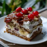 G&acirc;teau Banana Split : Le Dessert Exotique et Cr&eacute;meux