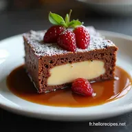 G&acirc;teau Fondant ChocolatPoire Un D&eacute;lice Facile et Inratable