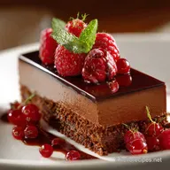 G&acirc;teau glac&eacute; au chocolat Recette du majestueux dessert miroir